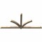 Ekena Millwork Redmond Rough Sawn Timber Gable Bracket, Douglas Fir, 108"W x 49"H x 4"D x 4"F, 11/12 Pitch GBW108X49X0404RED00RDF - alternate 4
